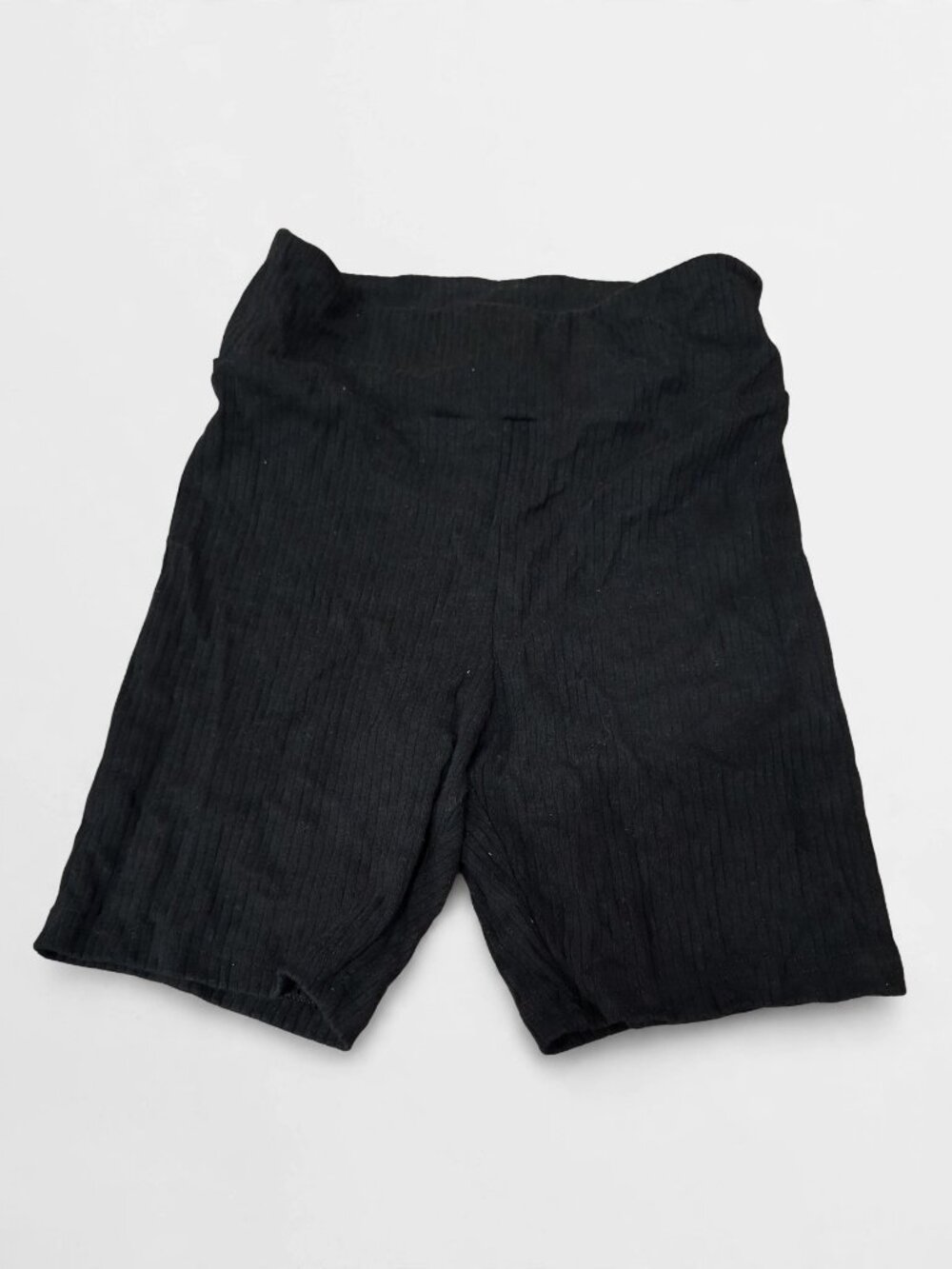 Wonder Nation Dark Gray Ribbed Shorts Size L